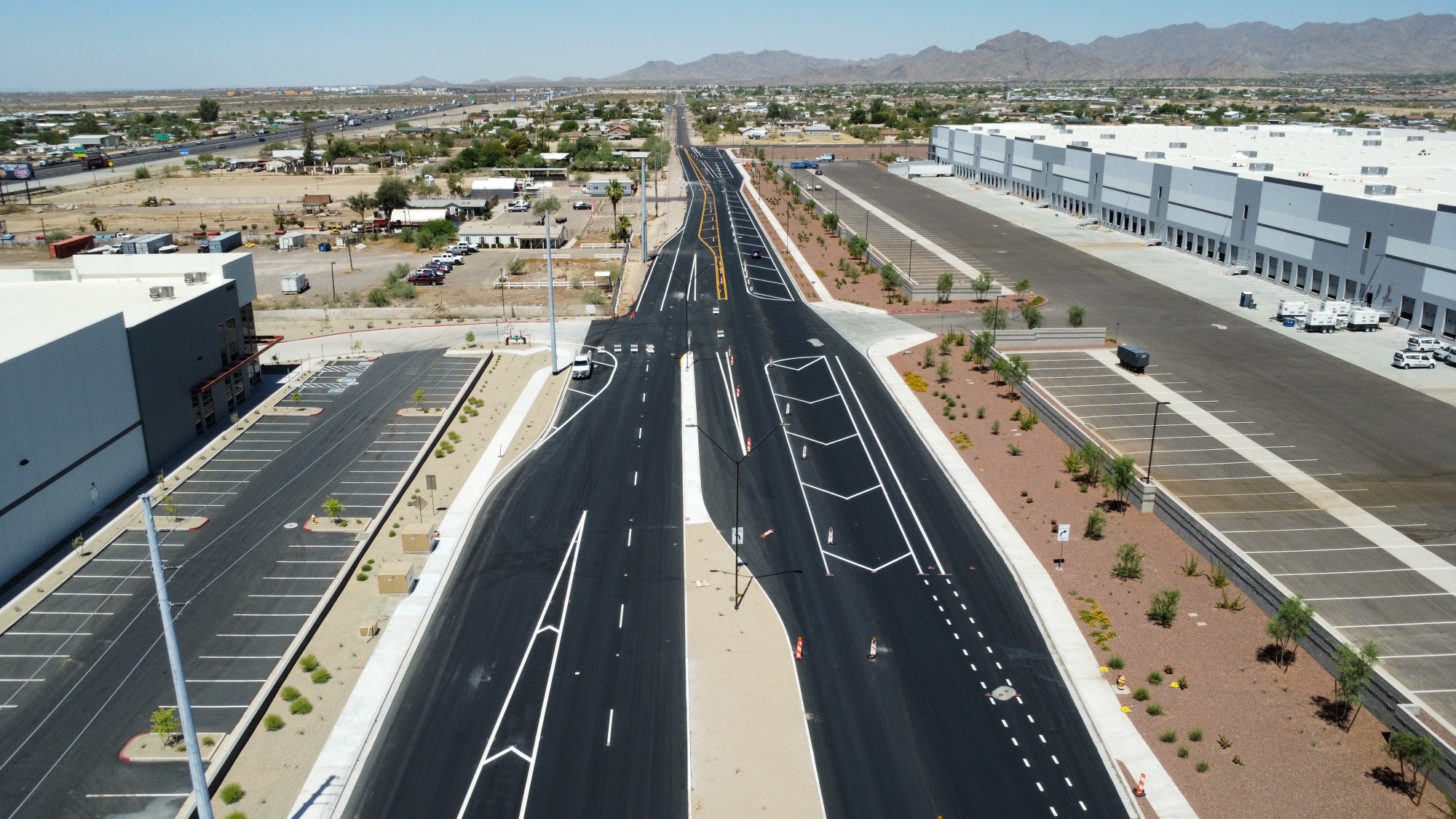 Pavement marking project