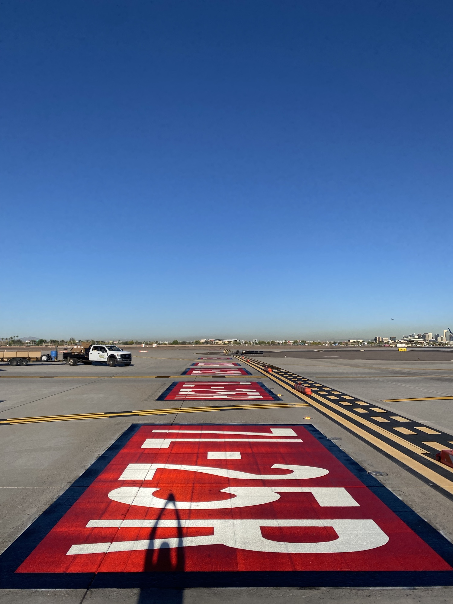 Pavement marking project