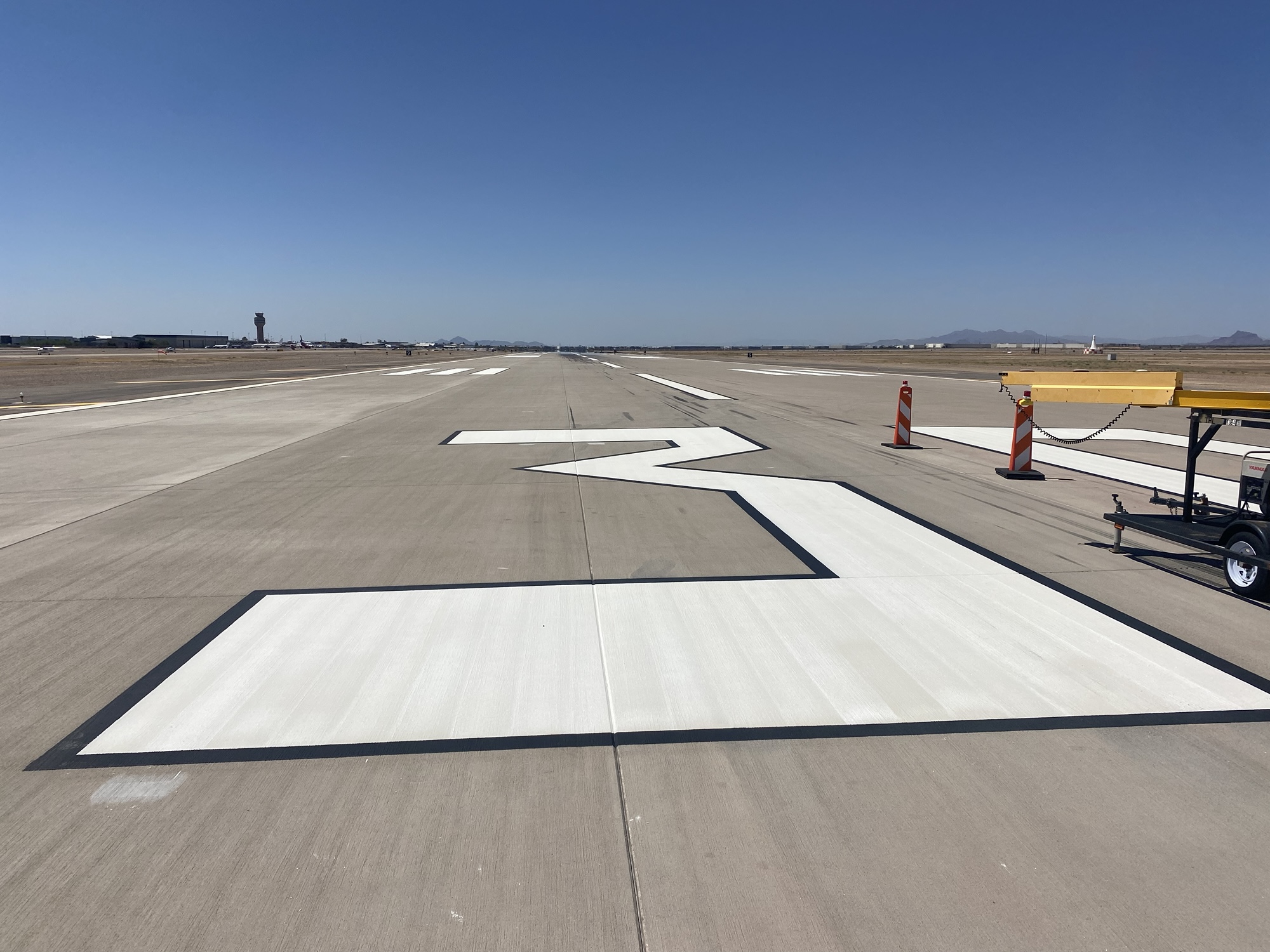 Pavement marking project