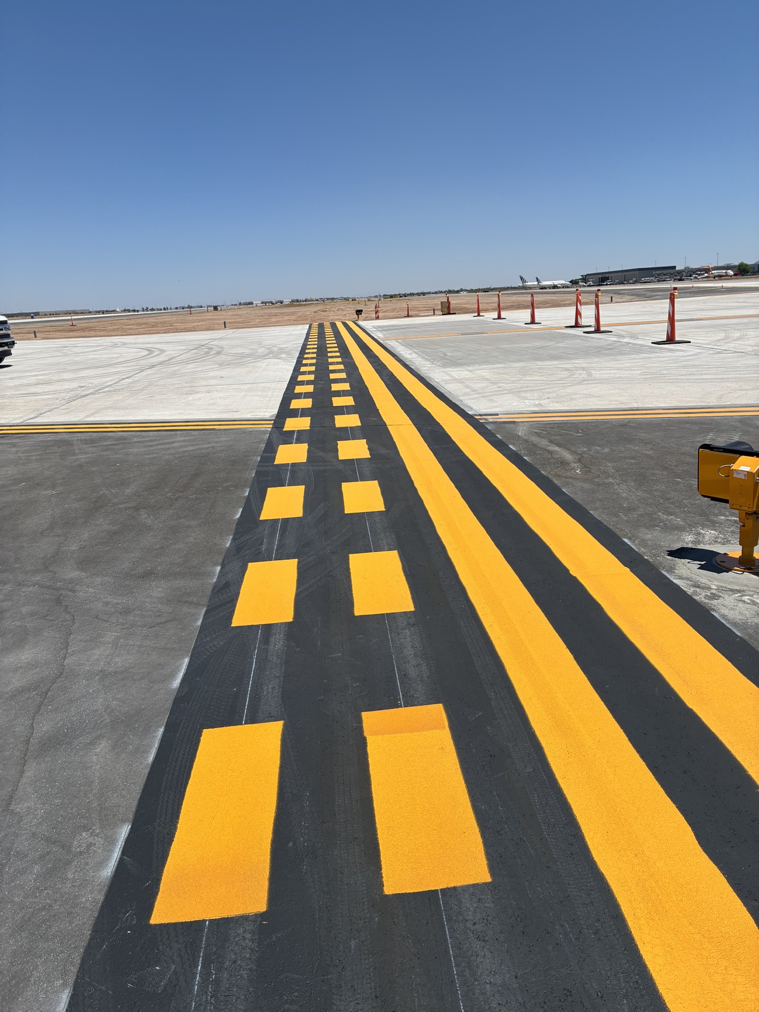Pavement marking project