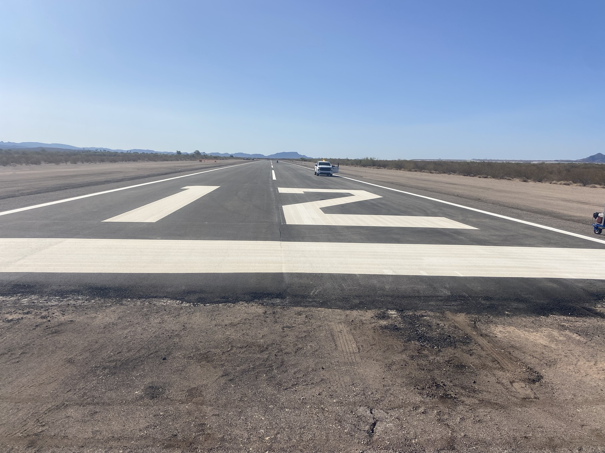 Pavement marking installation