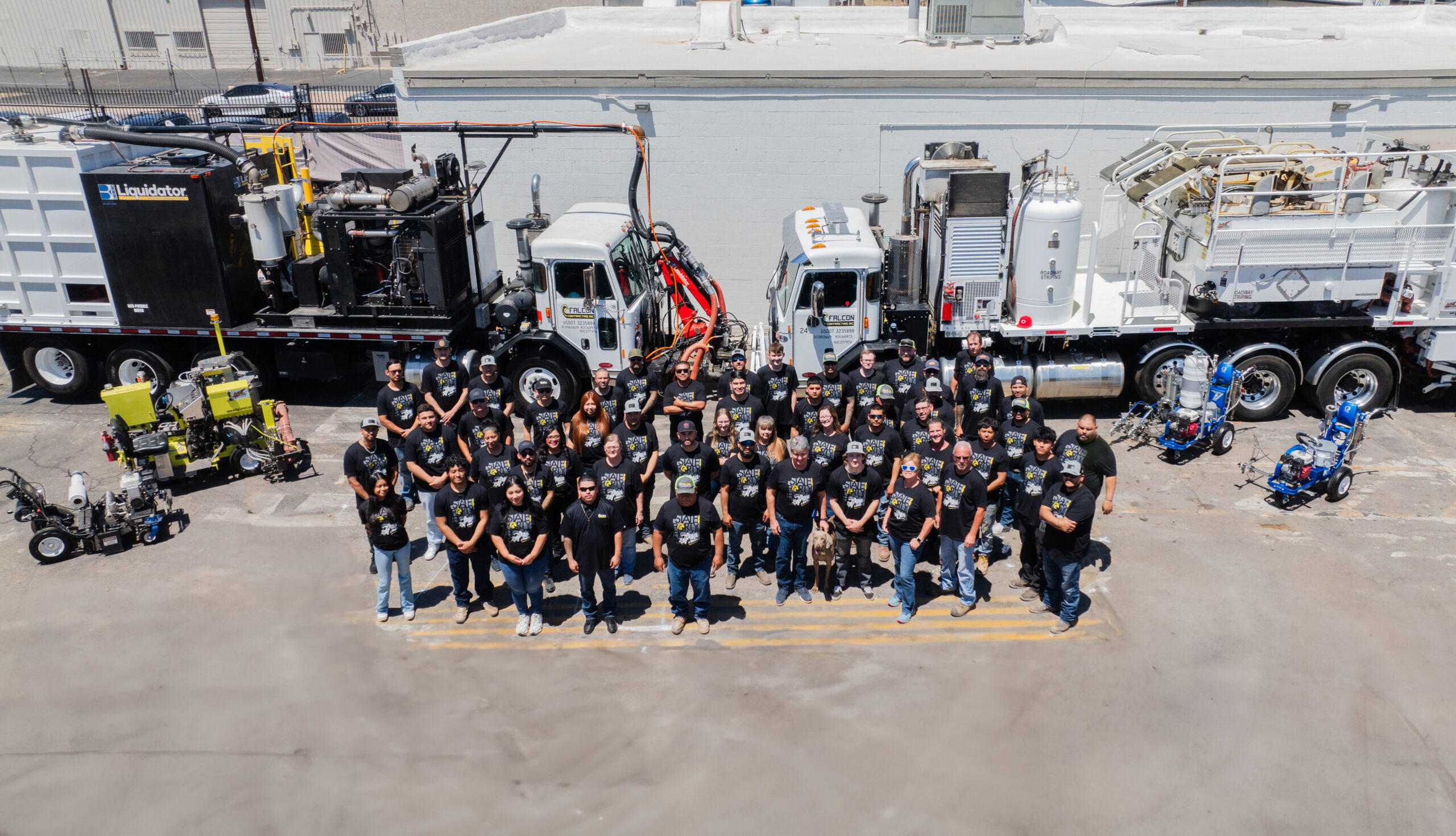 Falcon Contracting team