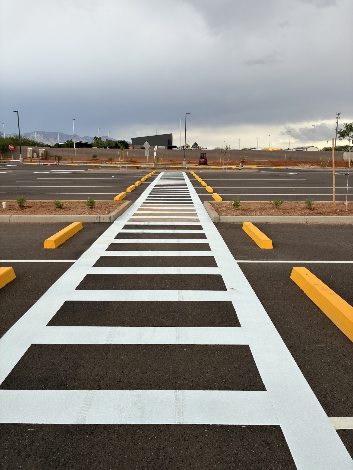 Pavement marking project
