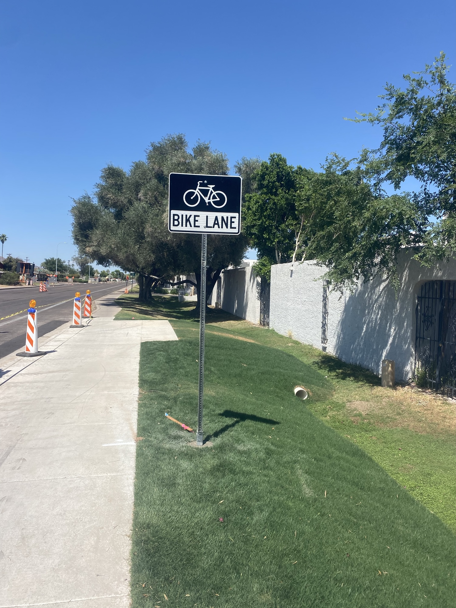 Pavement marking project