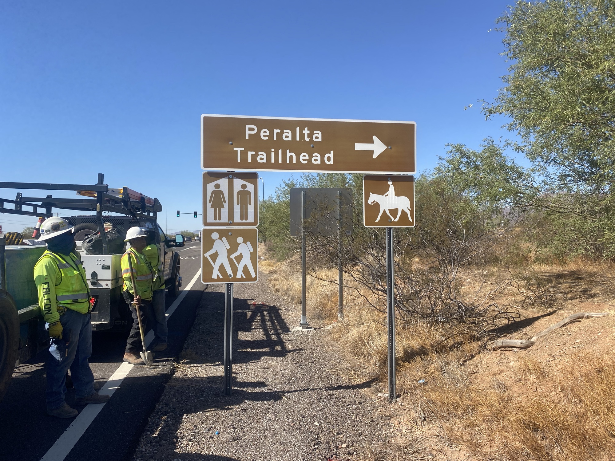 Pavement marking project